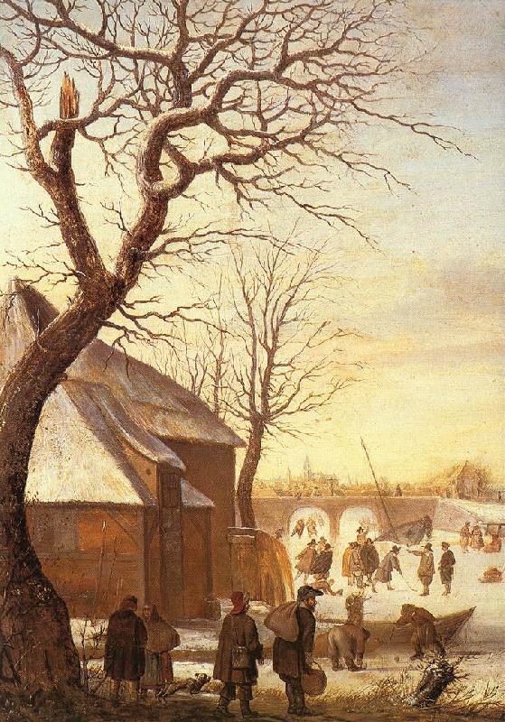 AVERCAMP, Hendrick Winter Landscape  ggg